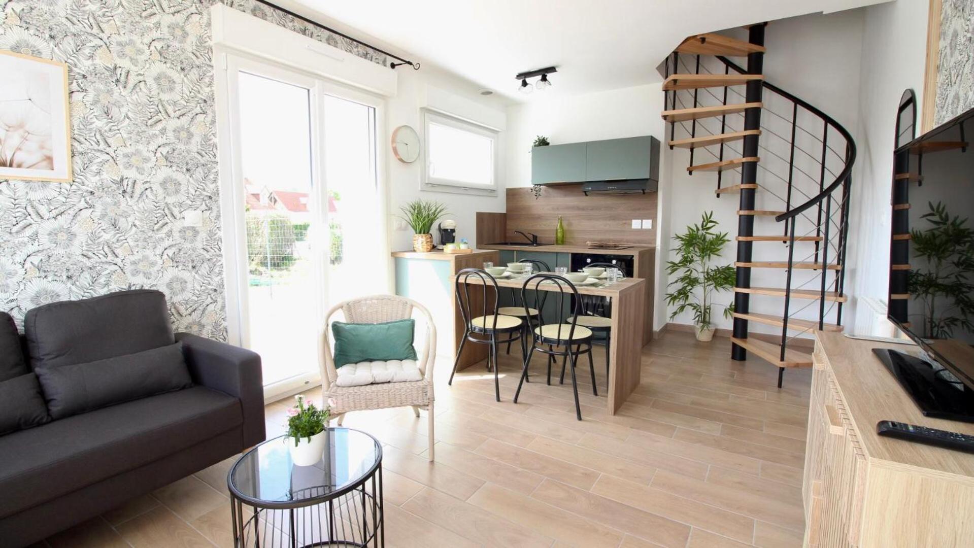 Joli Appartement En Duplex Neuf A Saint-Josse Exterior photo